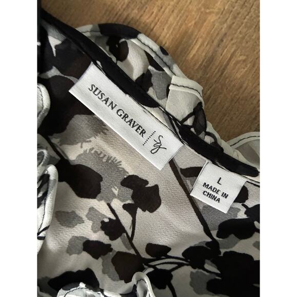 Susan Graver Blouse Large - Picture 3 of 8